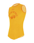 SANTINI Cycling sleeve less t-shirt - UCI EYES - orange