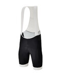 SANTINI Cycling bib shorts - TDF BEST YOUNG RIDER - black
