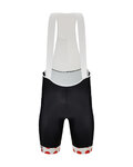 SANTINI Cycling bib shorts - TDF BEST CLIMBER - black