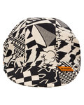SANTINI Cycling hat - BENGAL - white/black