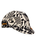 SANTINI Cycling hat - BENGAL - white/black