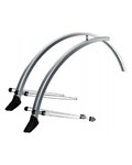 SKS set of fenders - COMMUTER HYBRID 28" - silver