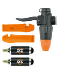 SKS pump accessories - TUBELESS HEAD SET - black/orange