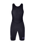 SANTINI Cycling bib shorts - UNICO EDGE - black