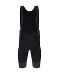 SANTINI Cycling bib shorts - ADAPT SHELL - black