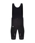 SANTINI Cycling bib shorts - ADAPT SHELL - black