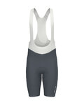 SANTINI Cycling bib shorts - AERO RACE - grey
