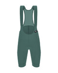 SANTINI Cycling bib shorts - RTR - light green