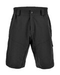 SANTINI Cycling shorts without bib - MTB - black