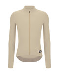 SANTINI Cycling winter long sleeve jersey - RTR - beige