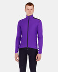 SANTINI Cycling thermal jacket - POWER SHIELD - purple