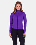 SANTINI Cycling thermal jacket - POWER SHIELD - purple