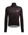 SANTINI Cycling windproof jacket - NEBULA  - black