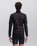 SANTINI Cycling windproof jacket - NEBULA  - black