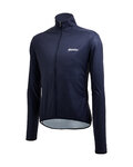 SANTINI Cycling windproof jacket - NEBULA  - blue