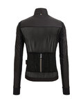 SANTINI Cycling windproof jacket - REDUX LITE  - black