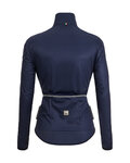SANTINI Cycling windproof jacket - NEBULA - blue