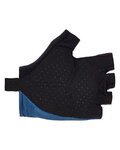 SANTINI Cycling fingerless gloves - TACT - blue