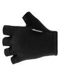 SANTINI Cycling fingerless gloves - TACT - black