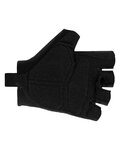 SANTINI Cycling fingerless gloves - TACT - black