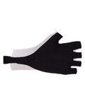 SANTINI Cycling fingerless gloves - MADSS AERO - white
