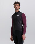 SANTINI Cycling gilet - NEBULA - black