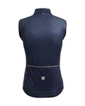 SANTINI Cycling gilet - NEBULA - blue