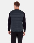 SANTINI Cycling gilet - PUFF - black