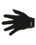 SANTINI Cycling long-finger gloves - ALPHA - black
