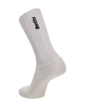 SANTINI Cyclingclassic socks - MADSS AERO - white