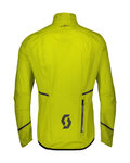 SCOTT waterproof jacket - RC WEATHER WP - yellow/black