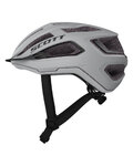 SCOTT Cycling helmet - ARX - silver/black
