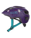 SCOTT Cycling helmet - SPUNTO KID - purple/blue