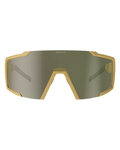 SCOTT Cycling sunglasses - SHIELD - gold