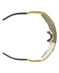SCOTT Cycling sunglasses - SHIELD - gold