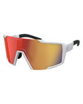 SCOTT Cycling sunglasses - SHIELD - white