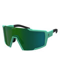 SCOTT Cycling sunglasses - SHIELD - light green