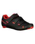 SCOTT Cycling shoes - COMP - black/red