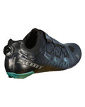 SCOTT Cycling shoes - TRI CARBON - black/green/blue