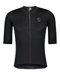 SCOTT Cycling short sleeve jersey - PREMIUM - black