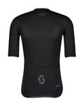 SCOTT Cycling short sleeve jersey - PREMIUM - black