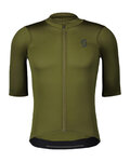 SCOTT Cycling short sleeve jersey - PREMIUM - green