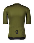 SCOTT Cycling short sleeve jersey - PREMIUM - green