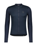SCOTT Cycling summer long sleeve jersey - ENDURANCE 10 - blue