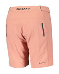 SCOTT Cycling shorts without bib - ENDURANCE LS/FIT W/PAD W - pink