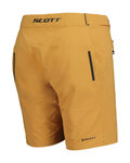 SCOTT Cycling shorts without bib - ENDURANCE LS/FIT W/PAD W - beige