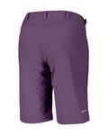SCOTT Cycling shorts without bib - TRAIL FLOW W/PAD W - purple