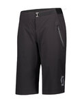 SCOTT Cycling shorts without bib - TRAIL VERTIC W/PAD W - black