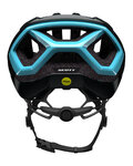 SCOTT Cycling helmet - CENTRIC PLUS - black/light blue