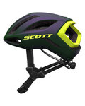 SCOTT Cycling helmet - CENTRIC PLUS - green/yellow